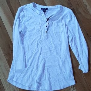 Chaps Demin white shirt